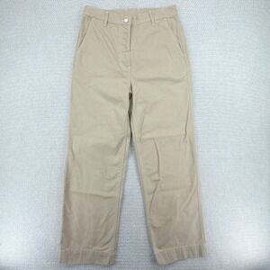 FOUR Utility Pant Womens Size 3 M Khaki Organic Cotton Canvas Japan High Rise